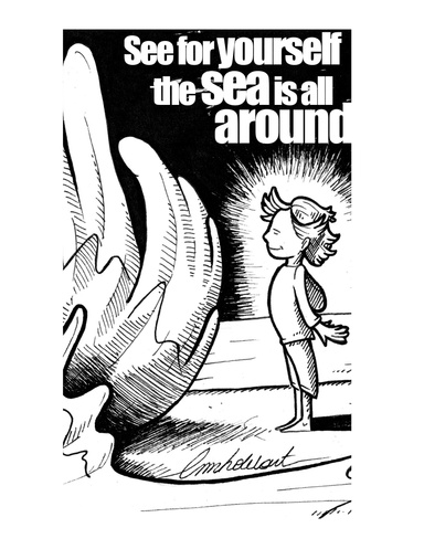 See for yourself - the sea is all around