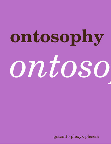 ontosophy