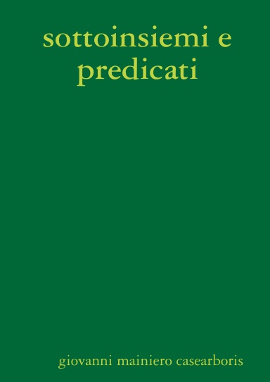 sottoinsiemi e predicati