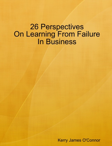 26 Perspectives On Learning From Failure In Business