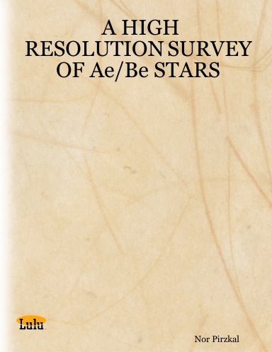 A HIGH RESOLUTION SURVEY OF Ae/Be STARS