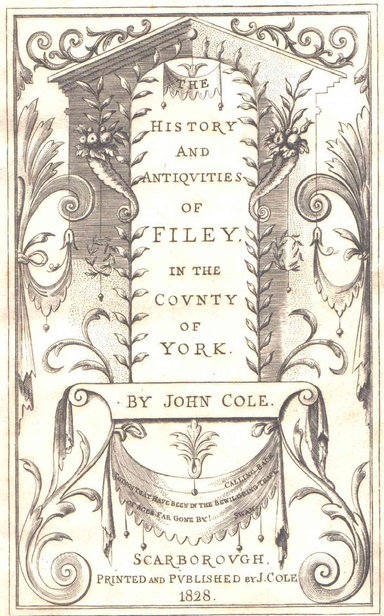 The History and Antiquities of Filey in the County of York