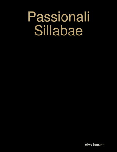 Passionali Sillabae