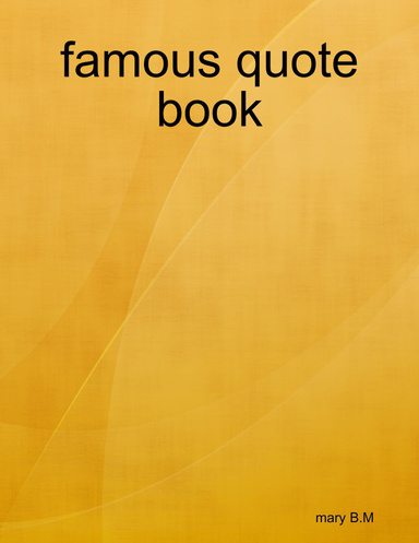famous quote book