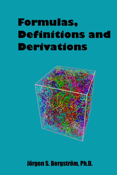Formulas, Definitions and Derivations