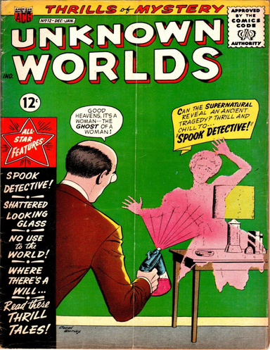 Unknown Worlds Number 12 Horror Comic Book