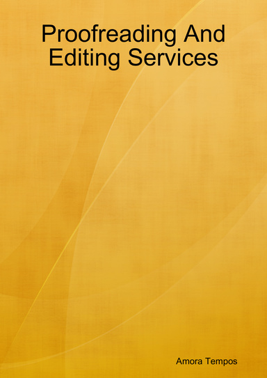 Proofreading And Editing Services