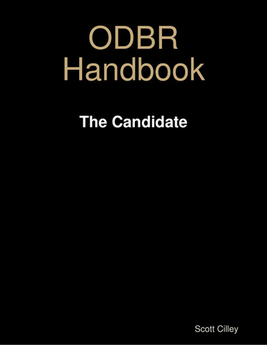 ODBR Handbook: The Candidate