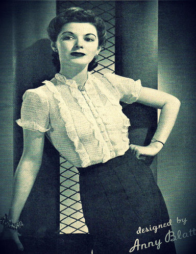 Pretty Pretty - A Vintage Blouse Crochet Pattern