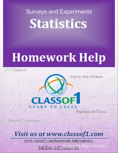 Surveys and Experiments