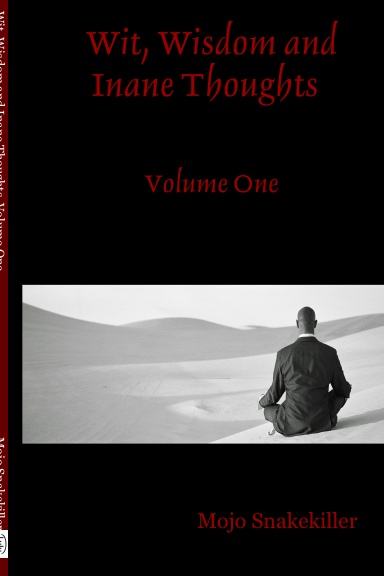 Wit, Wisdom and Inane Thoughts  Volume One