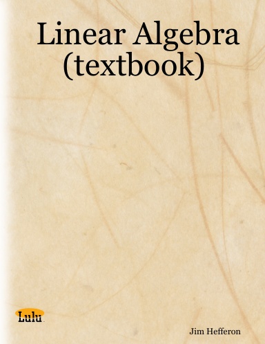 Linear Algebra (textbook)