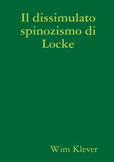 Il dissimulato spinozismo di Locke