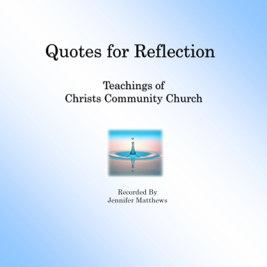 Quotes for Reflection