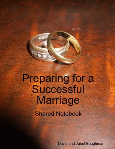Preparing for a Successful Marriage, Shared Notebook
