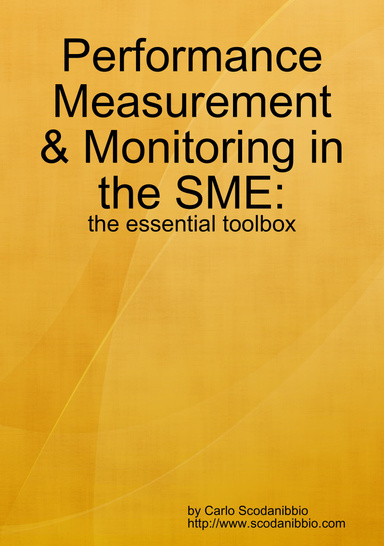 Performance Measurement & Monitoring: the essential toolbox