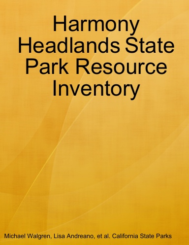 Harmony Headlands State Park Resource Inventory