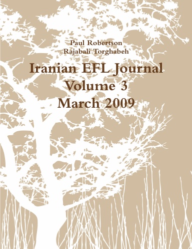 Iranian EFL Journal Volume 3 March 2009