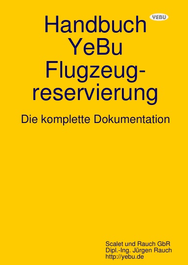 Handbuch YeBu Flugzeugreservierung