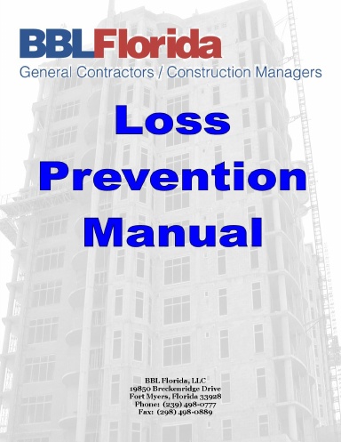 BBL Loss Prevention Manual (revised)