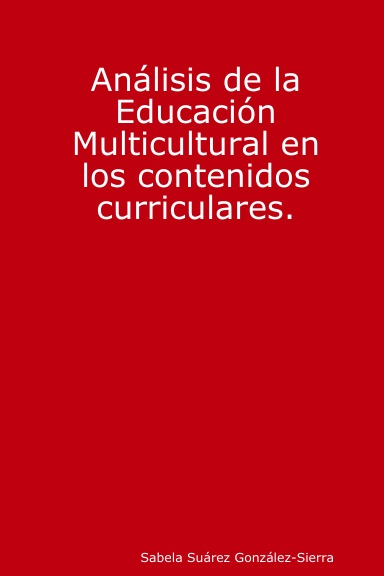 Análisis de la Educación Multicultural en los contenidos curriculares