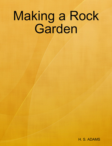 Making a Rock Garden