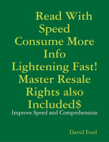 Speed Reading 101