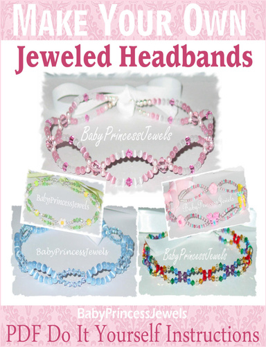 DIY ePattern Guide to Boutique Jeweled Headbands