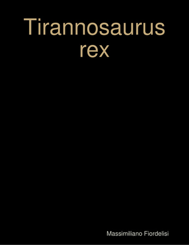 Tirannosaurus rex