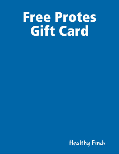 Free Protes Gift Card