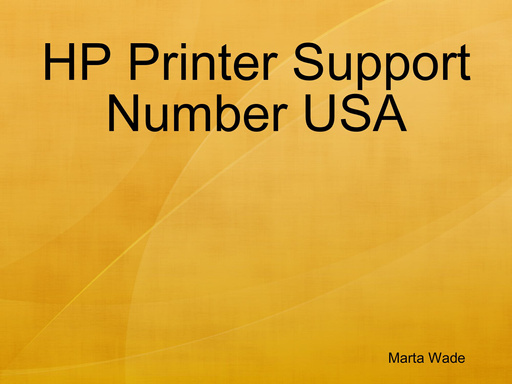 HP Printer Support Number USA
