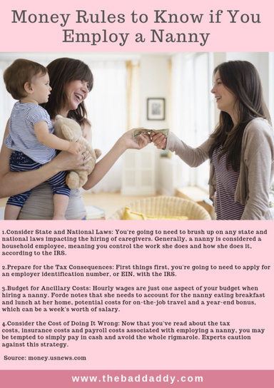 Money Rules to Know if You Employ a Nanny