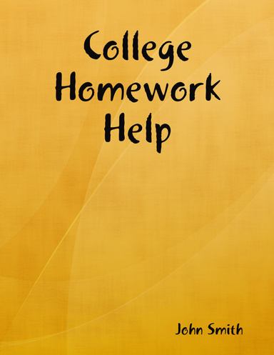 College Homework Help