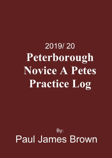 2019/ 20 Peterborough Minor Atom A Petes Practice Log