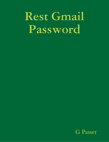 Rest Gmail Password
