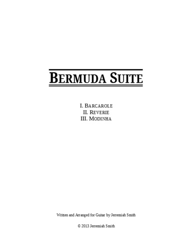 Bermuda Suite