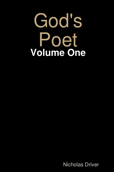 God's Poet: Volume One