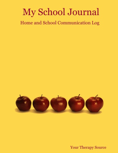 My School Journal - Home and School Communication Log