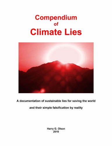 Compendium of Climate Lies
