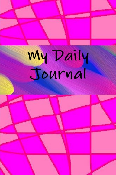 My Daily Journal Pink Checkered