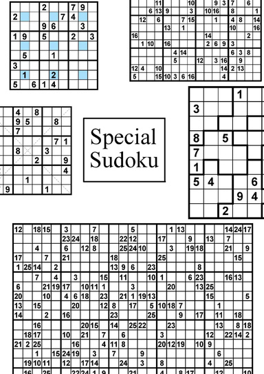 Special sudoku