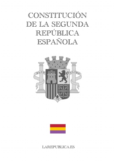 Constitución de la Segunda República Española