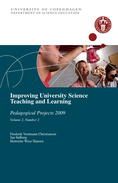 Improving University Science Teaching and Learning - Pedagogical Projects 2009, vol 2, no. 2