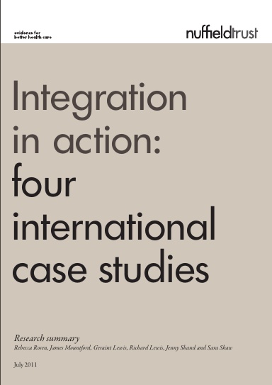 Integration in action: four international case studies - research summary