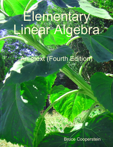 elementary linear algebra 4th edition