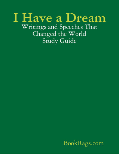 I Have a Dream: Writings and Speeches That Changed the World Study Guide