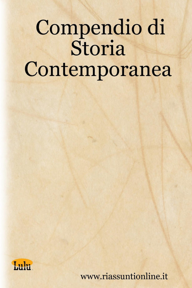 Compendio di Storia Contemporanea