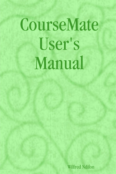 CourseMate User's Manual
