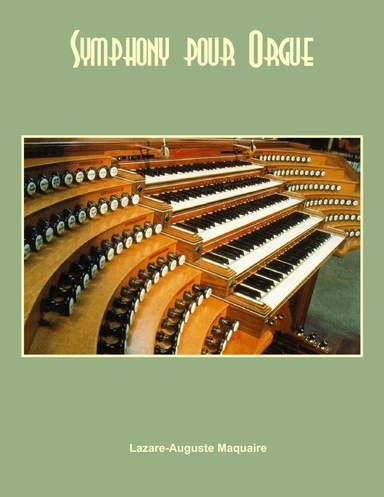 Symphonie pour Orgue