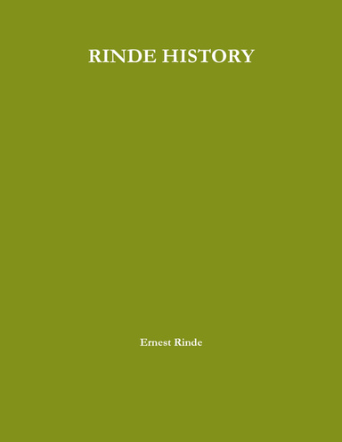 RINDE HISTORY